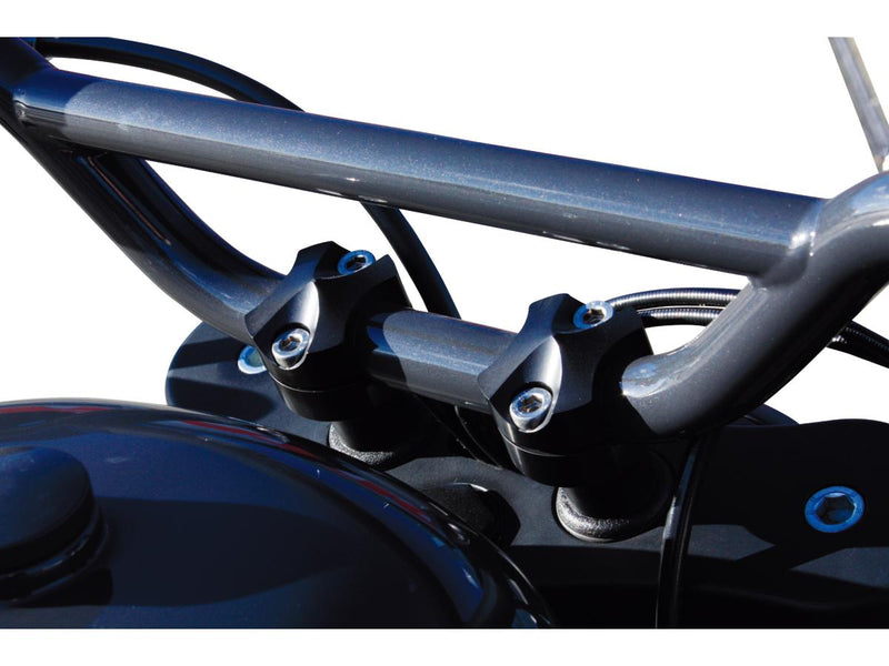 Risers Spock For 1" Handlebar Black Anodized