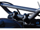 Risers Spock For 1-1/4" Handlebar Black Anodized