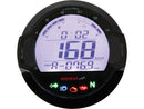 D64 Speedo/Tacho Combo Instrument 360 Km/h White / Black - 64.0mm