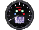 D64 Custom Speedo/Tacho Combo Instrument 360 Km/h Black - 64.0mm