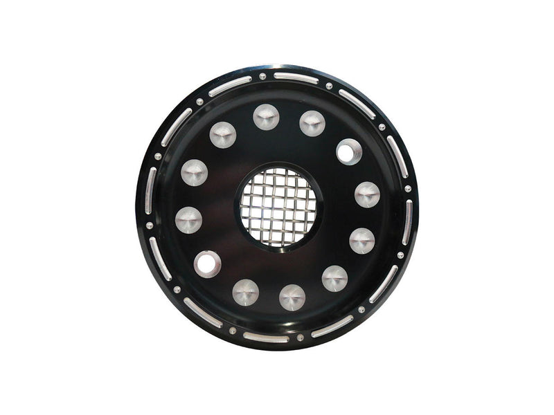 Outlaw Black / Raw Machined Sprocket Cover Kit