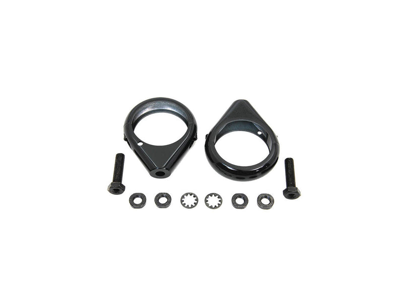 Black Radial Clamp Set For Models With 39mm Fork Fork Clamp