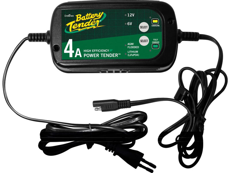Dual Select Lead Acid / Lithium Battery Charger 4A - 6/12V - 4 Amp