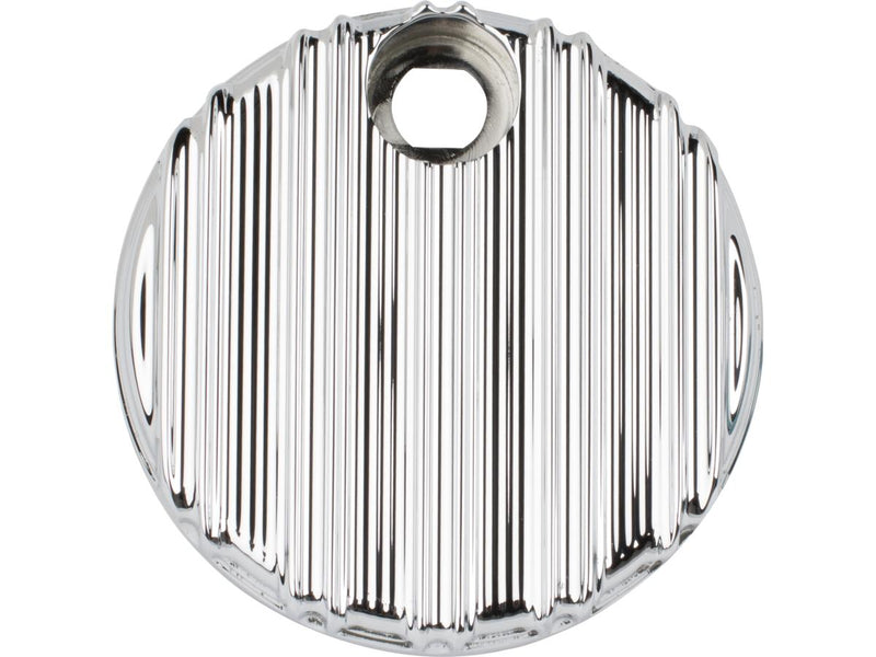 10-Gauge Touring Fuel Door Cover Chrome