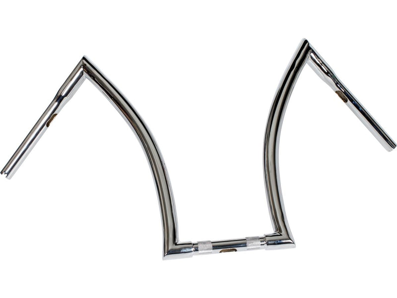 Bad Ape Hanger Handlebar Chrome Throttle By Wire - 18 x 1.25 Inch