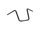 Narrow Ape Hanger Handlebar Black Powder Coated Throttle By Wire - 1 1/4 Inch