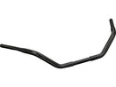 Fat Custom Handlebar Non-Dimpled 3-Hole Black Powder Coated - 1 1/4 Inch