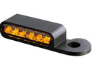OEM Hand Control LED Turn Signals Black Anodized Smoke LED For 14-20 Sportster