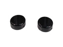 End Cap Fork Cover Cult-Werk Fork Cap Black Powder Coated For 13-14 FXSBSE