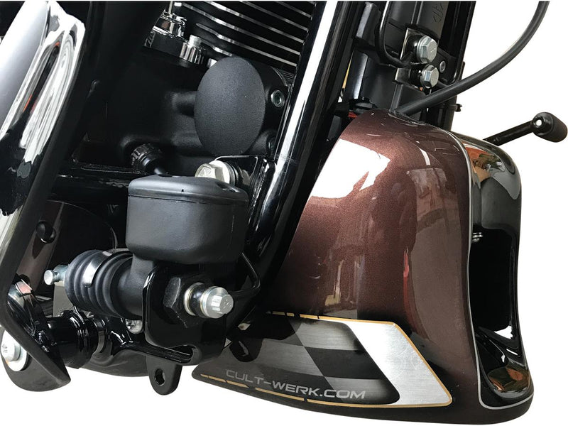 Softail Racing Frame Cover Gloss Black