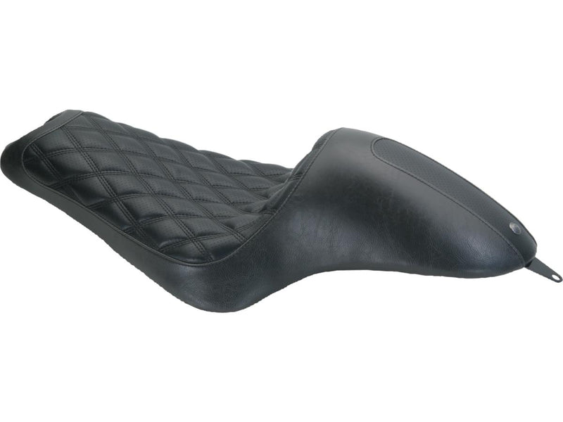 Cafe Sportster Boss Diamond Seat Black