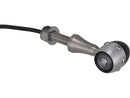 Retro LED Turn Signal V2A Satin Stem Aluminum Satin Black Clear