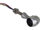 Retro LED Turn Signal/Taillight/Brake Light V2A Stem Aluminium Polished Smoke