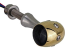 Retro LED Turn Signal/Taillight/Brake Light V2A Stem Brass Polished Smoke
