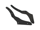 Tracker 200 Tire/Black Powdercoated Struts Rear Fender Kit For Softail