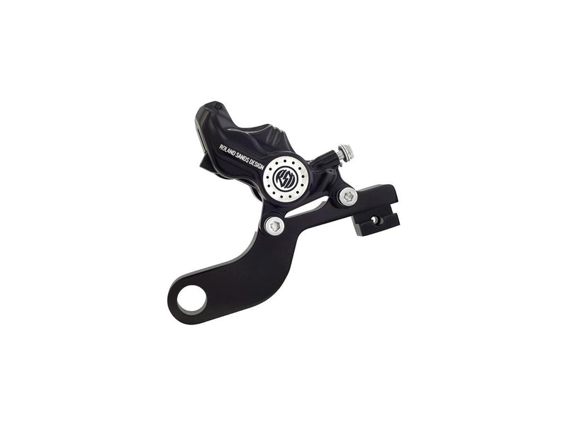 Rear Brake Caliper With Bracket Contrast Cut For 00-01 Touring