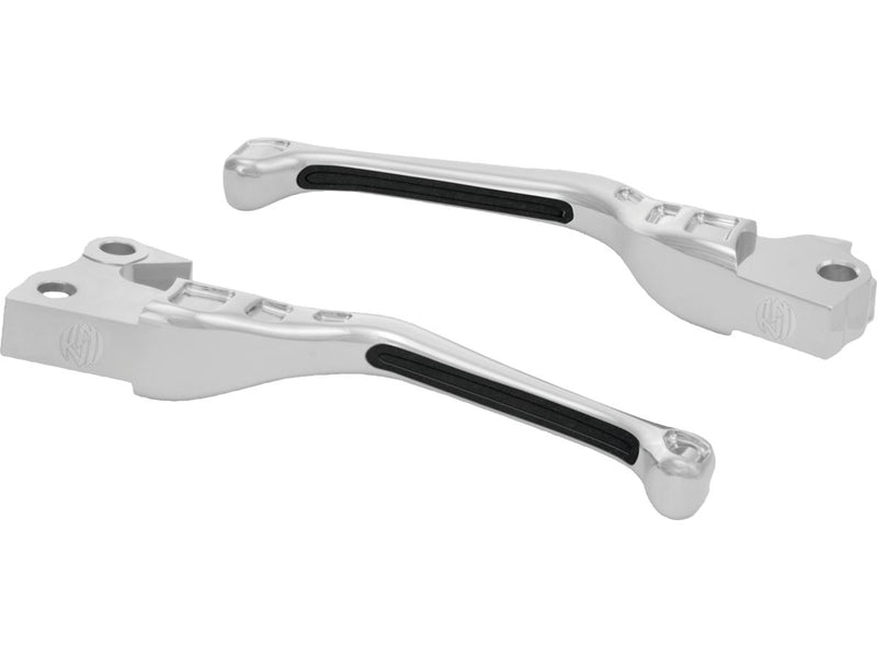 Avenger Hand Control Hydraulic Clutch Lever Set With Inlay Chrome