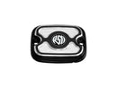Cafe Front Brake Master Cylinder Cap Contrast Cut For 14-23 Touring