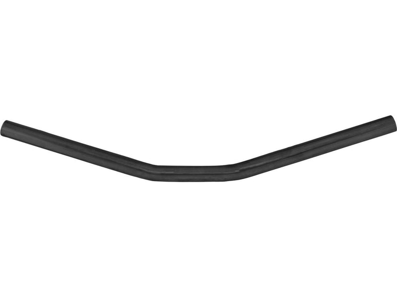 Narrow Drag Handlebar Dimpled 3-Hole Black - 1 Inch