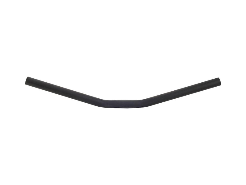 Narrow Drag Handlebar Dimpled 3-Hole Flat Black - 1 Inch