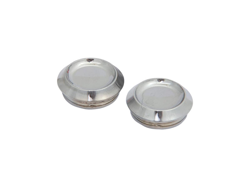 Moon End Cap Loctite Kit Moto Vintage Narrow Chrome