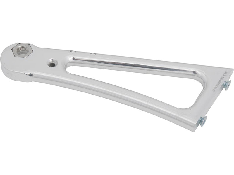 Sportster Shock Mount Side Mount License Plate Bracket Polished