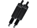 Twin Rear Shocks Black For 99-22 Touring