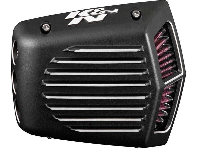 RK Series Street Metal The Shaker High Flow Air Intake Black Powder Coated 08-16 Touring