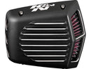 RK Series Street Metal The Shaker High Flow Air Intake Black Powder Coated 99-17 Dyna
