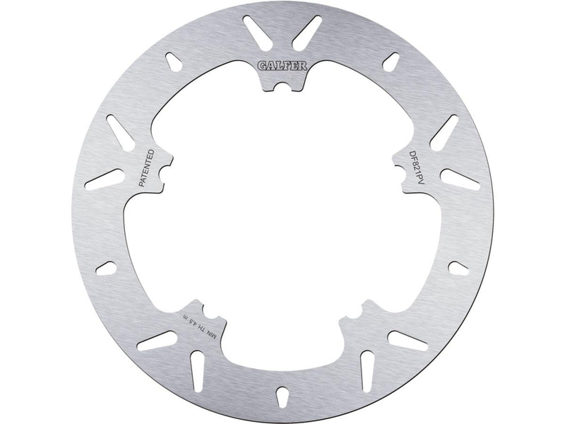 Disc Round DF V Front Brake Rotor 5-Hole Stainless Steel For 06-17 V-Rod - 11.8 Inch