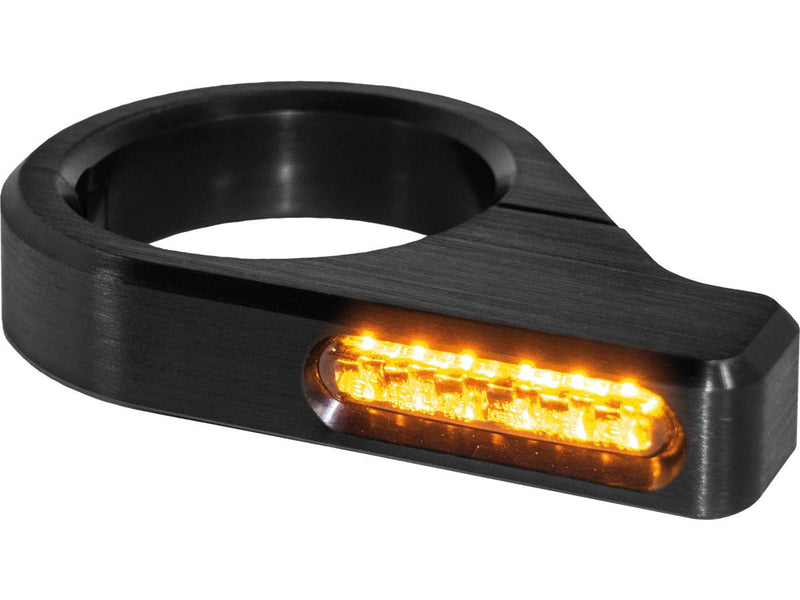 ZC-Line Classic LED Turn Signal Black Anodized Smoke LED - 41-39mm