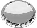 Drilled Clutch Cover 5-Hole Aluminium Polished For 84-99 Softail
