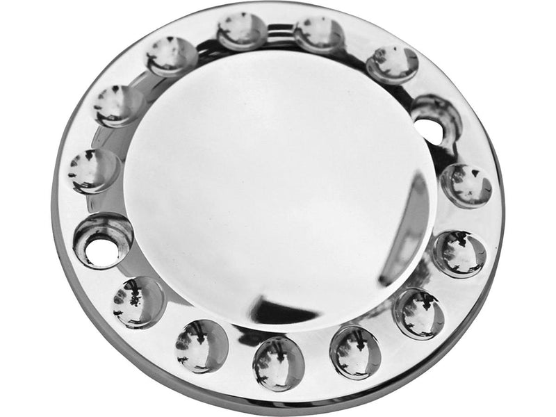 Drilled Point Cover 2-Hole Aluminium Polished For 70-19 Sportster