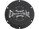 Clutch Cover 6-Hole With Logo Bi-Color Anodized For 00-17 Dyna