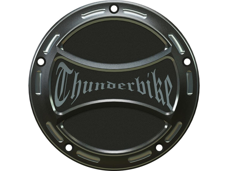 Torque Clutch Cover With Logo 6-Hole Bi-Color Anodized