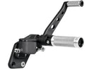 Base Aluminum Forward Control Kit Black For Softail Base Aluminum With Side Stand