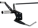 Base Aluminum Forward Control Kit Black For Softail Base Aluminum With Side Stand