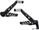 Drilled Forward Control Kit Black For V-Rod Drilled For 02-11 V-Rod