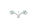 Classic Mirror Stem Chrome - 190mm