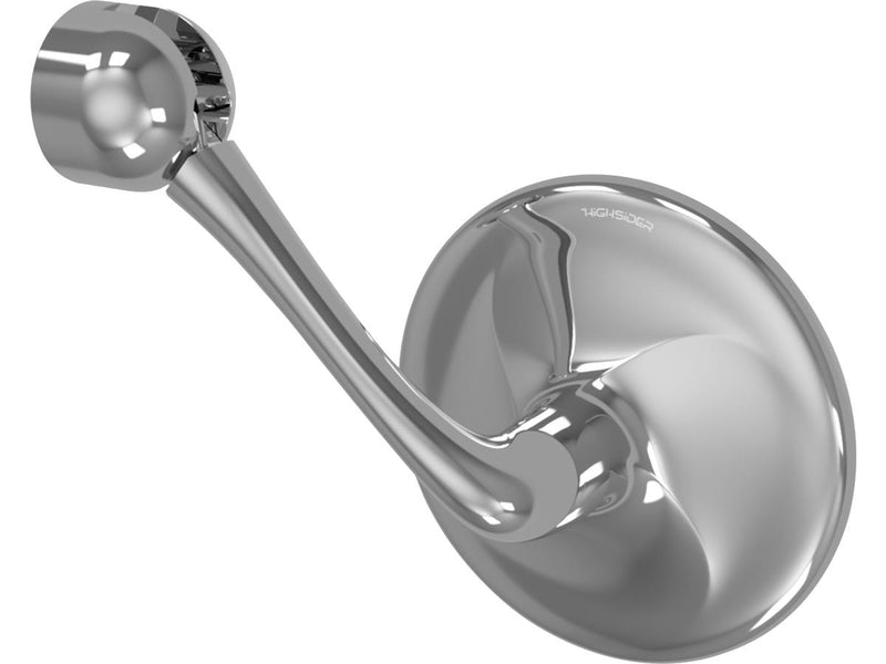 Classic Bar End Mirror Stem Chrome - 150mm