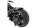 Sidemount License Plate Bracket Kit Black Powder Coated Germany 180 x 200mm For 13-14 FXSBSE