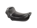 Sprocket Smooth Smooth Seat Black Vinyl For 06-17 Dyna