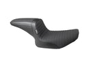 Kickflip Seat Pleated Stitch Grip Black Vinyl For 85-94 FX Model