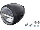 Neo Vintage Headlight Matt Black Powder Coated Reflector LED - 5-3/4 Inch
