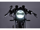 Neo Vintage Headlight Matt Black Powder Coated Reflector LED - 5-3/4 Inch