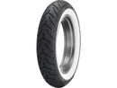 D408 Elite Front Tyre White Wall - 130/90 B-16 67H TL