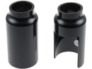 Lower Fork Cover Black Gloss Powder Coated For 02-06 V-Rod