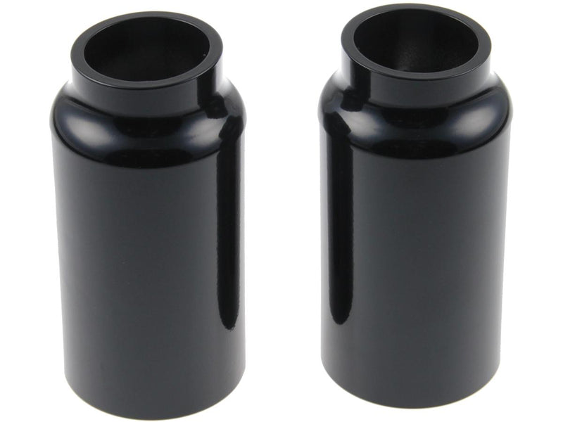 Lower Fork Cover Black Gloss Powder Coated For 02-06 V-Rod