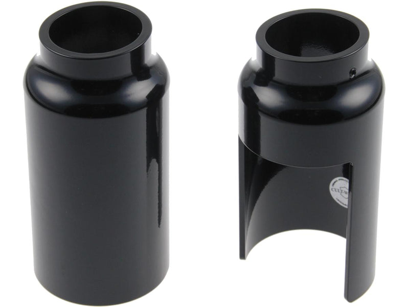 Lower Fork Cover Black Gloss Powder Coated For 07-08 VRSCD