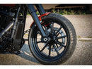 Softail Milwaukee Eight Steel Front Fender Slim Deluxe Heritage Short Version Raw - 16 Inch